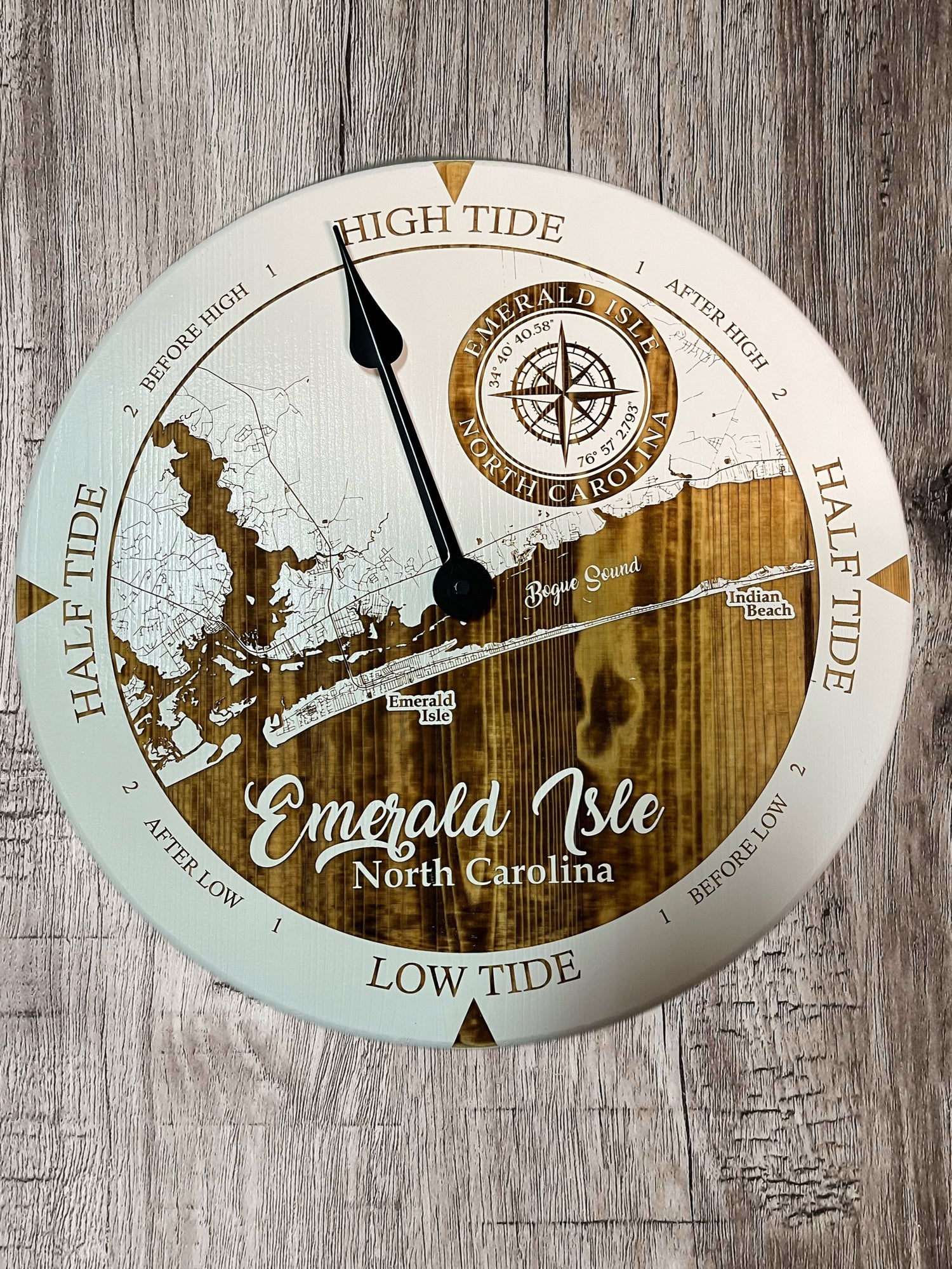 North Carolina Tide Clock Collection