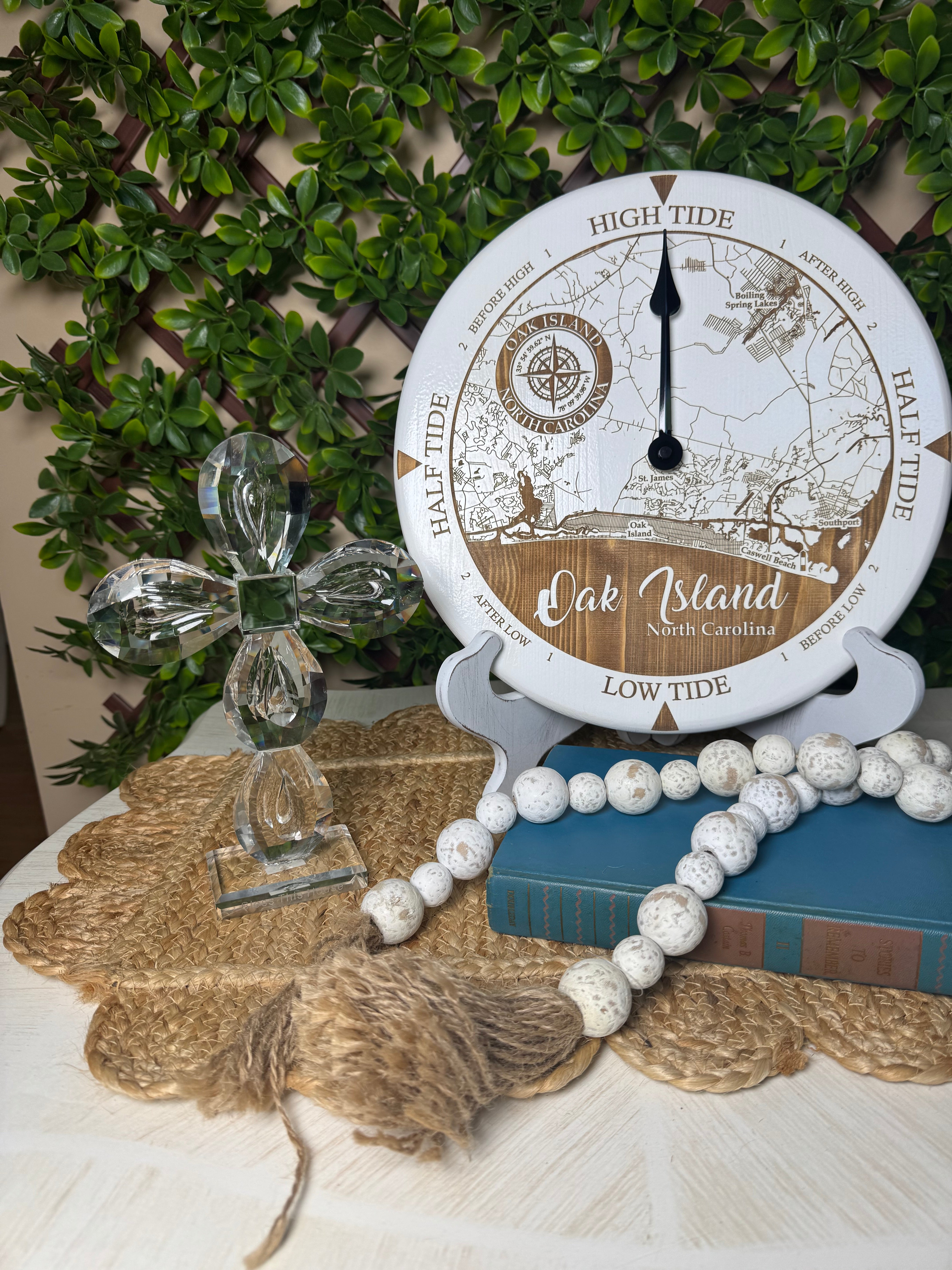 Oak Island Tide Clock – Lowcountry Tide Clocks