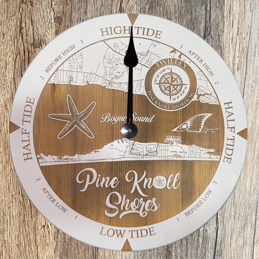 Pine Knoll Shores Tide Clock