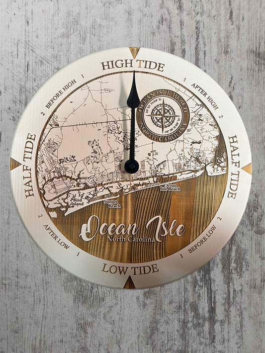 Ocean Isle Beach Tide Clock