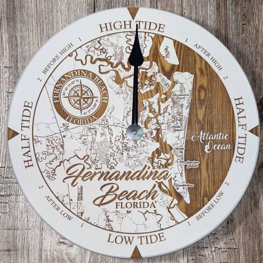 Fernandina Beach Tide Clock
