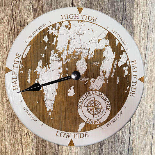 Boothbay Harbor Tide Clock