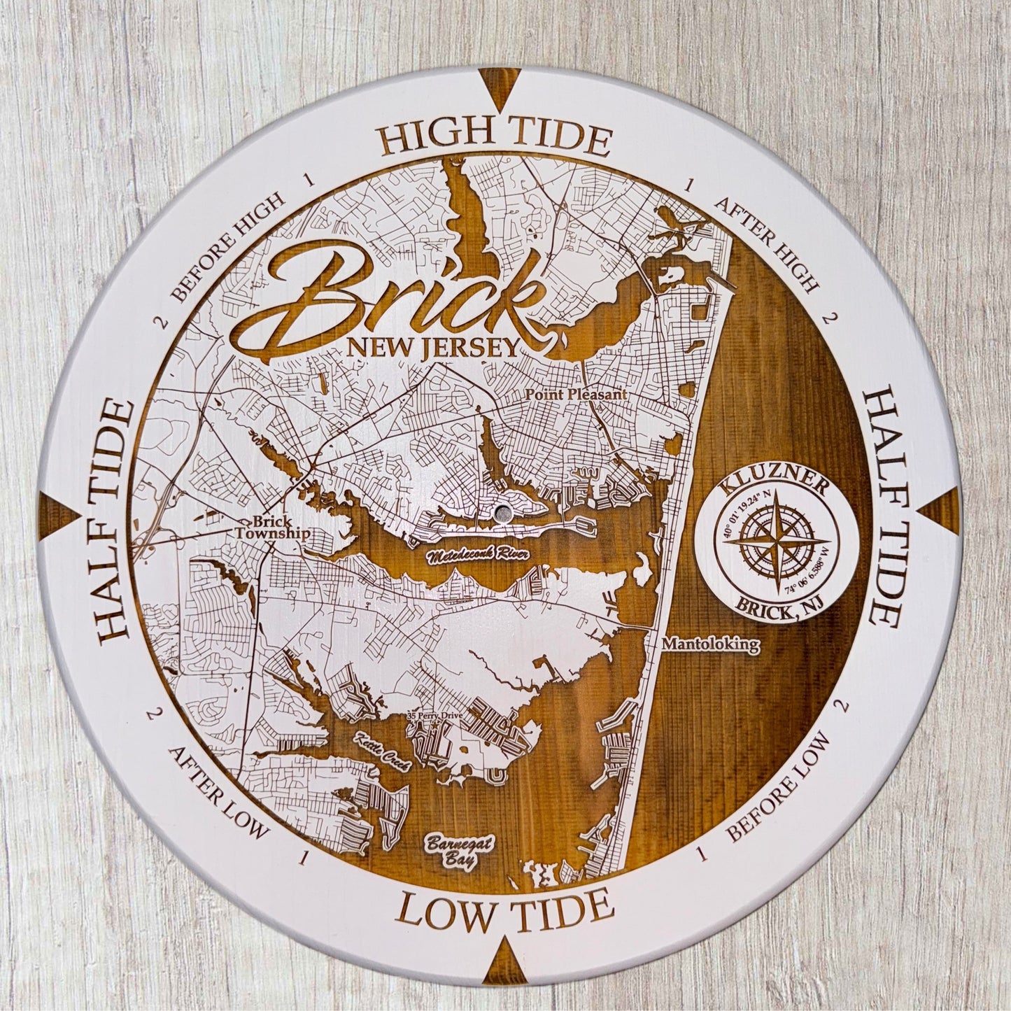 Brick, NJ Tide Clock